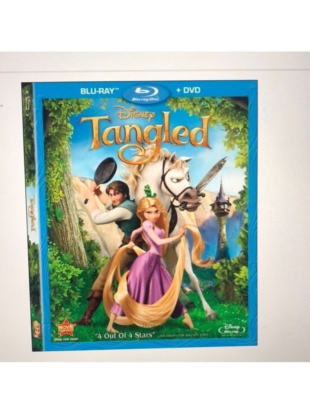 Tangled two Disc Blu-Ray DVD Combo- New